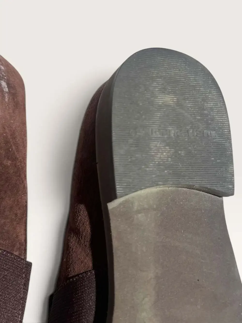 VTG Hush Puppies Brown Suede Slip-On Loafers 6.5 M
